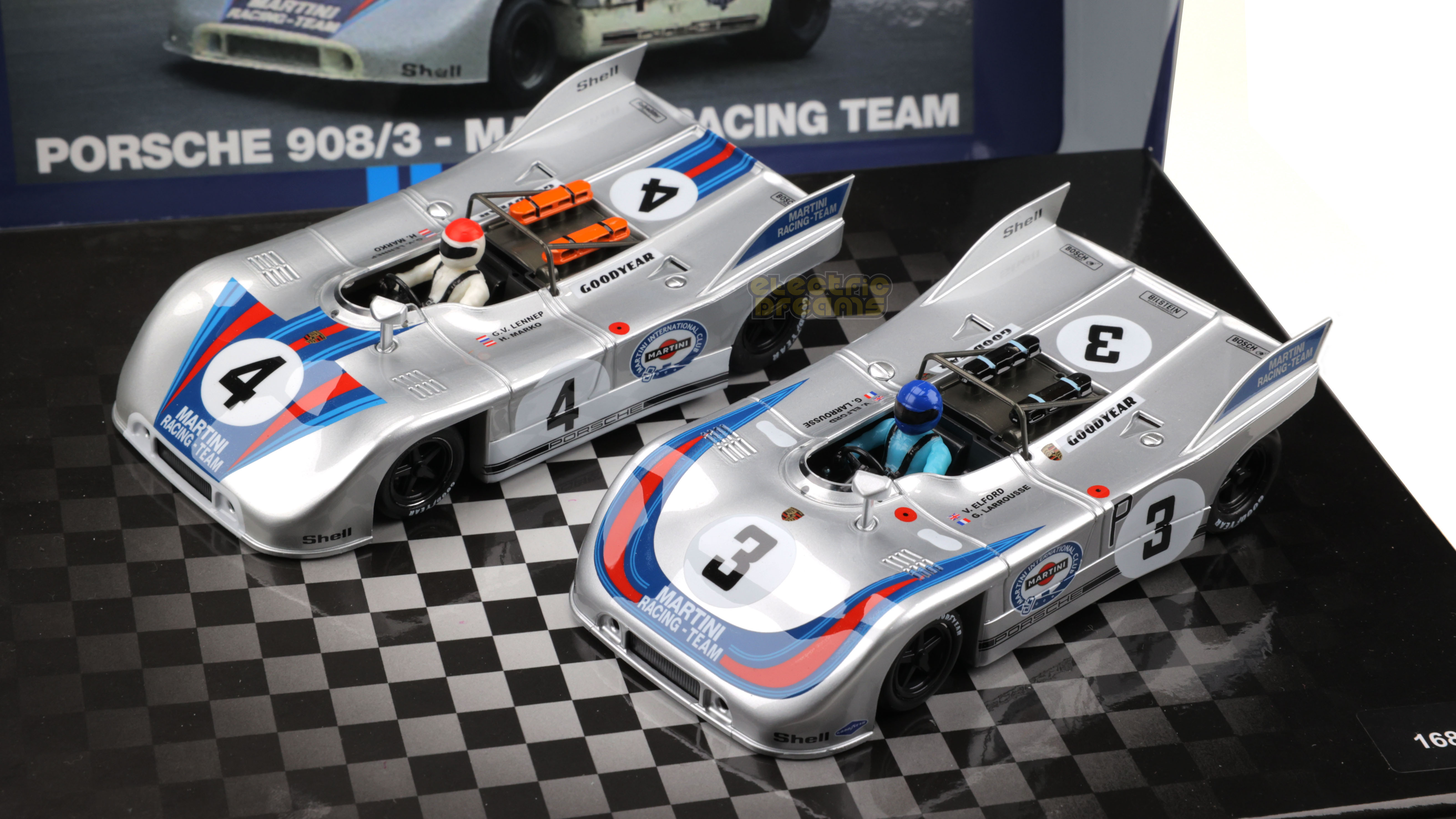 NSR SET10 - Porsche 908/3 Martini Racing - '71 Nürburgring - Twin Pack Limited Edition